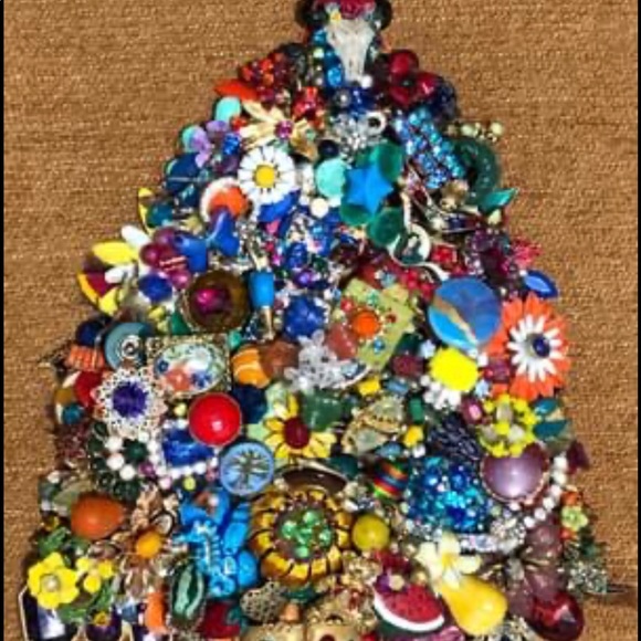 Vintage Jewelry Mosaic ~ Fruit Salad Pine - Picture 6 of 8